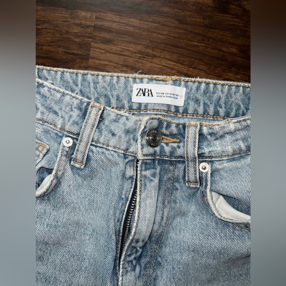 Zara Straight Leg Jeans - Picture 2 of 4